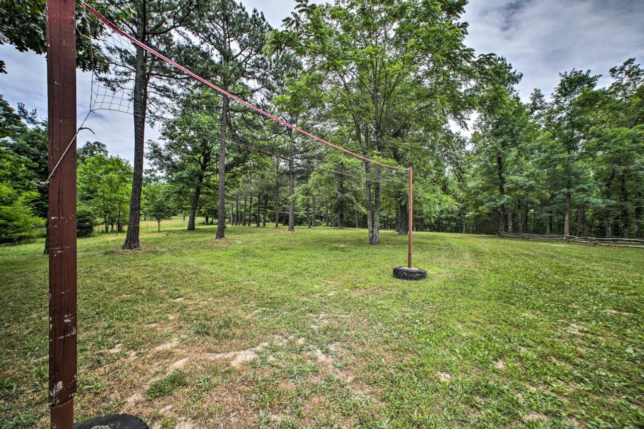 Pine Lodge Cabin On 450 Acres In Ozark Mountains Ponca المظهر الخارجي الصورة